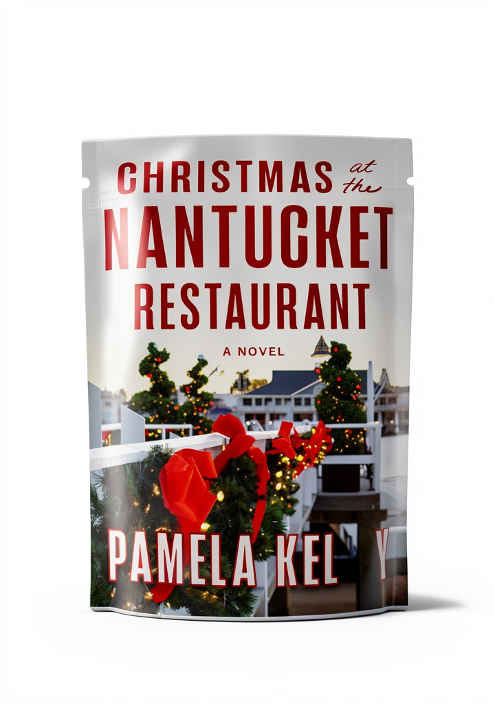 Installing Nantucket Restaurant Book 2 Kindle Edition by Piping Plover Press on a wooden desk