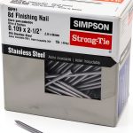 Simpson Strong Tie S8FN1 8d Finishing Nails 2-1/2" 304 Stainless Steel-0