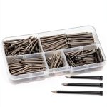 Finishing Nails Mardatt 400pcs 26-35mm Carbon Steel Wall Nails-0