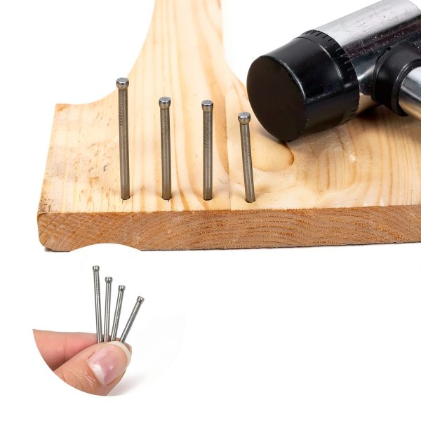 Finishing Nails Mardatt 400pcs 26-35mm Carbon Steel Wall Nails-5