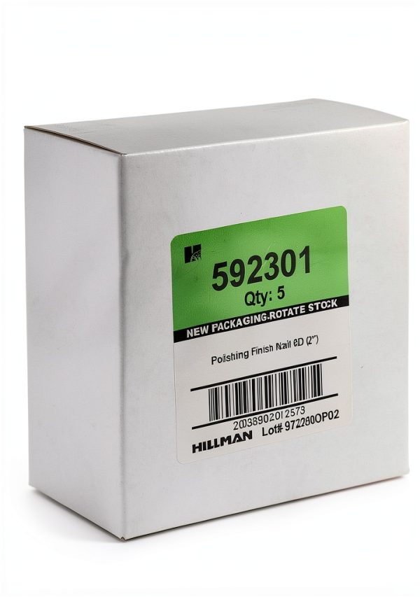 Hillman 592301 Polished Finishing Nails (6D x 2") - 60 Pieces, Silver-3