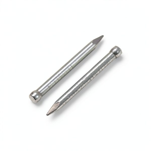 uxcell Finishing Nails Hand-Drive Hardware Carbon Steel Nail 25mm 1-inches 100pcs, Silver-2
